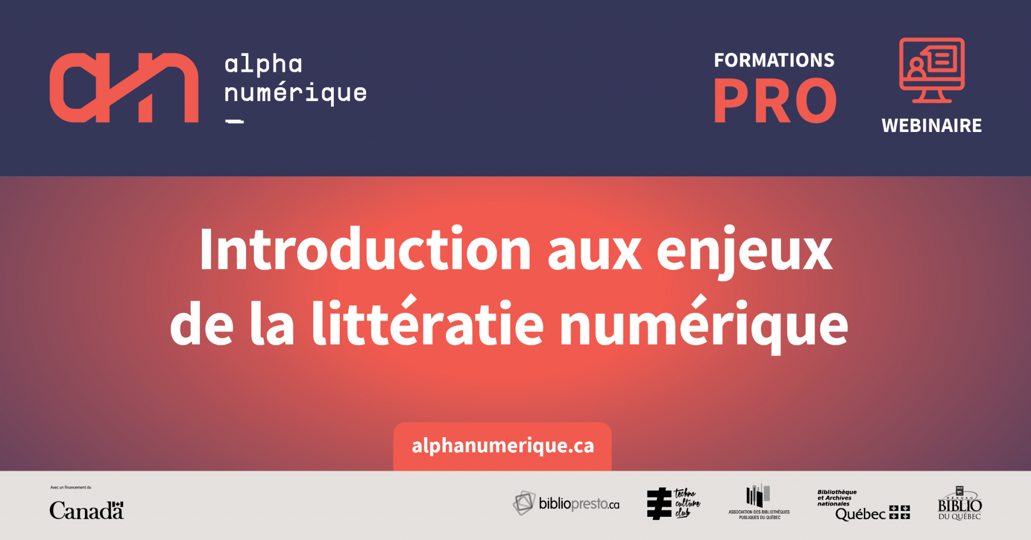 Webinaire : Introduction aux enjeux de la littératie numérique ...